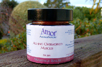 Amor Therapeutics Aching, Overworked Muscles Massage Balm, 50gm